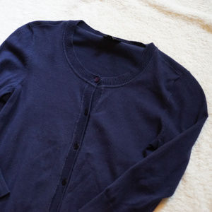 Talbots Navy Blue Sweater